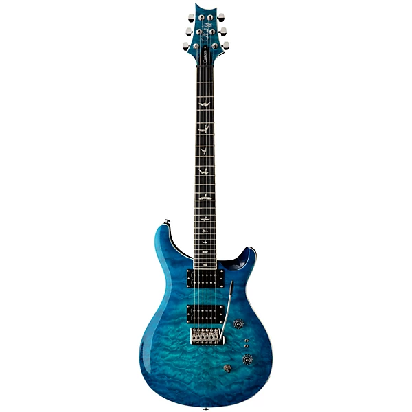 Buy PRS SE Custom 24-08 Quilt Electric Guitar - Lake Blue Online