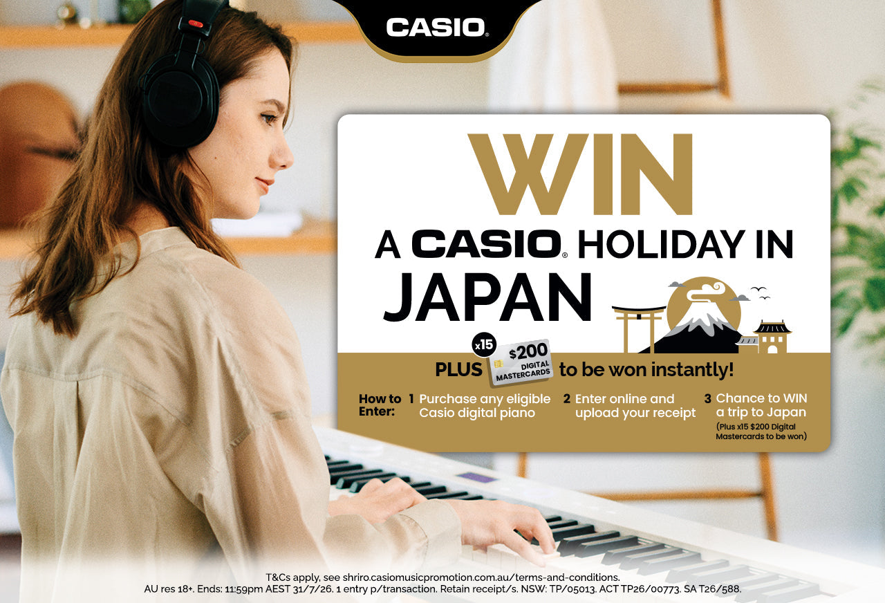 CASIO Win a Holiday to Japan