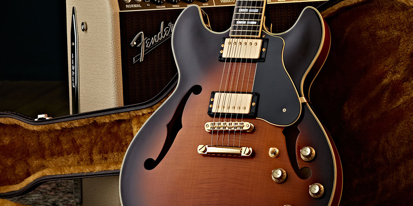 Semi Hollow Hollow Body Electric Guitars