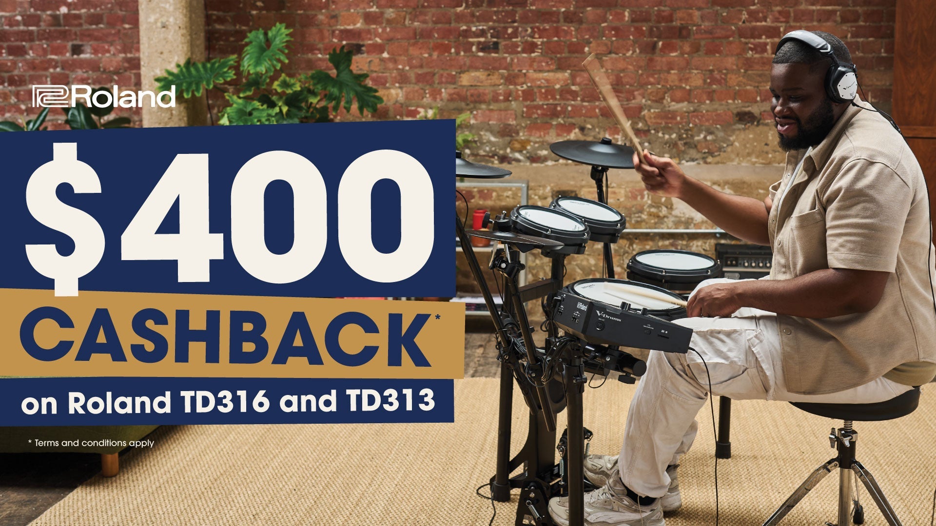 $400 Cashback on TD313 & TD316