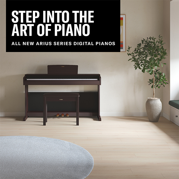Yamaha New ARIUS Series Digital Pianos