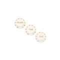 Fender Stratocaster Knobs Volume Tone Tone - Parchment Set of 3