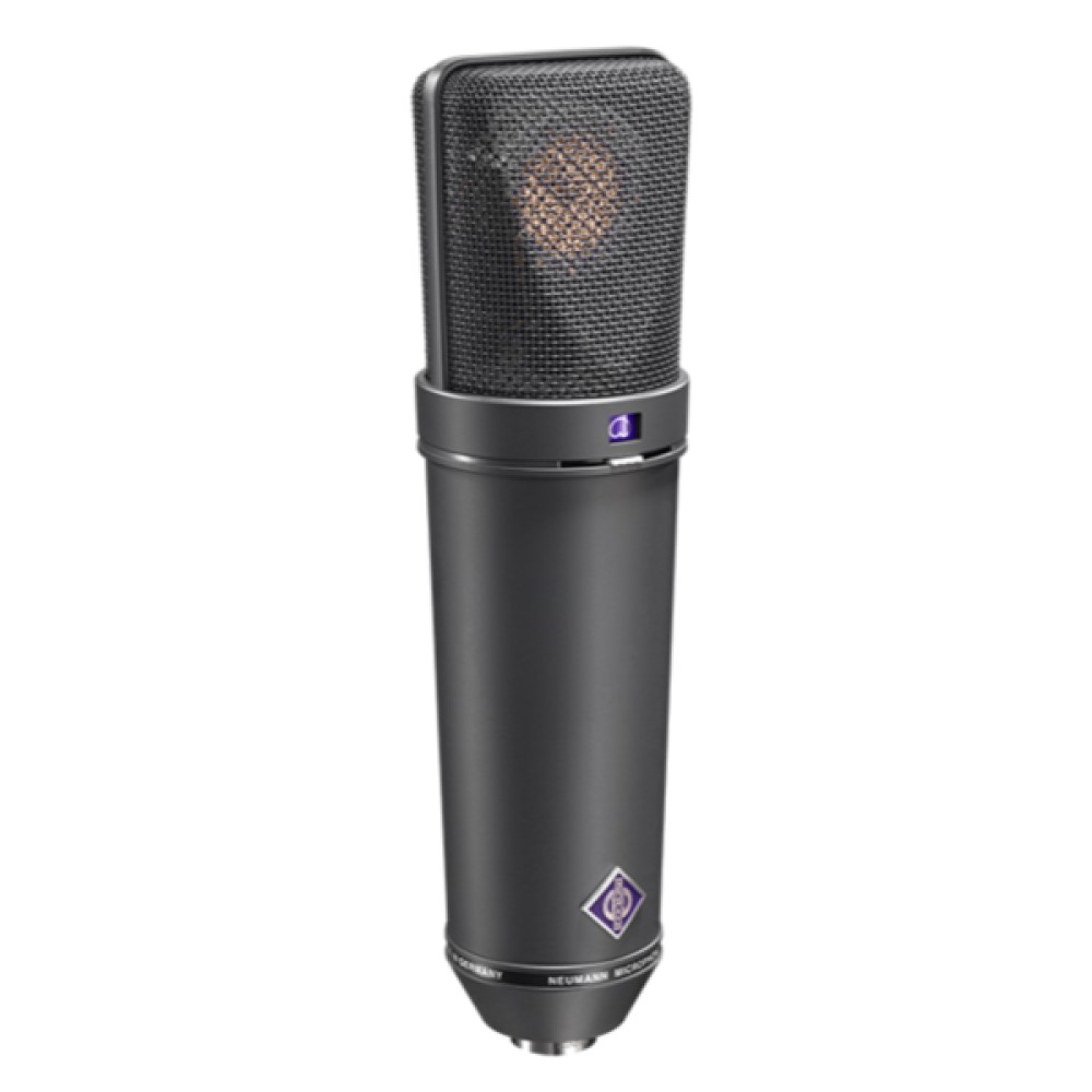 Neumann U87 Ai MT Large Diaphragm Condenser Microphone in Wooden Box - Black