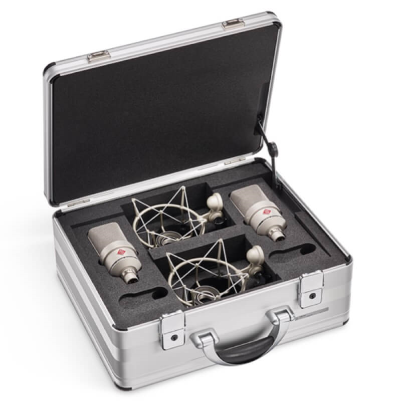Neumann TLM 103 Large Diaphragm Condenser Microphone Stereo Set w Aluminum Case