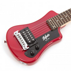 Hofner Shorty Electric Guitar with Gig Bag - Red
