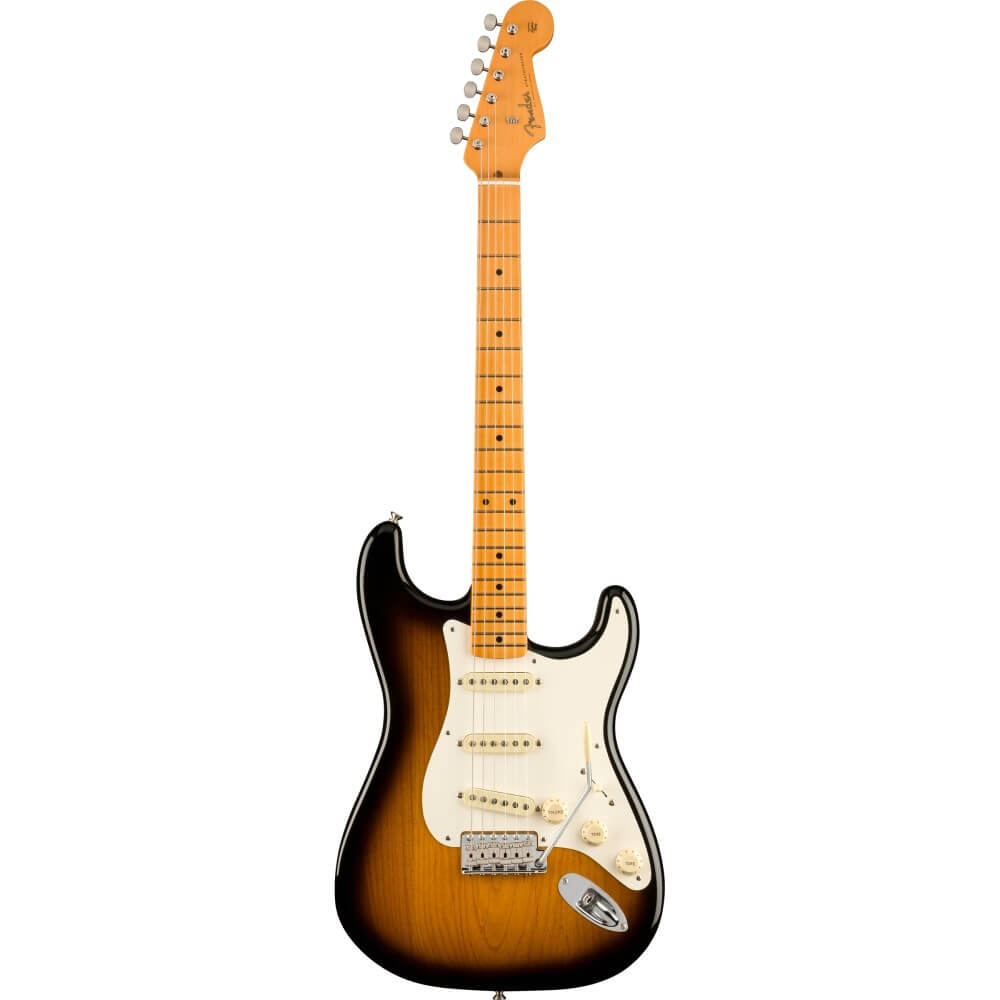 Fender American Vintage II 1957 Stratocaster Electric Guitar w Maple Fretboard - 2-Colour Sunburst
