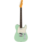 Fender American Vintage II 1963 Telecaster electric guitar with rosewood fingerboard in surf green color.