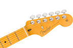 Fender American Pro Stratocaster Maple FB Olympic White — headstock front detail