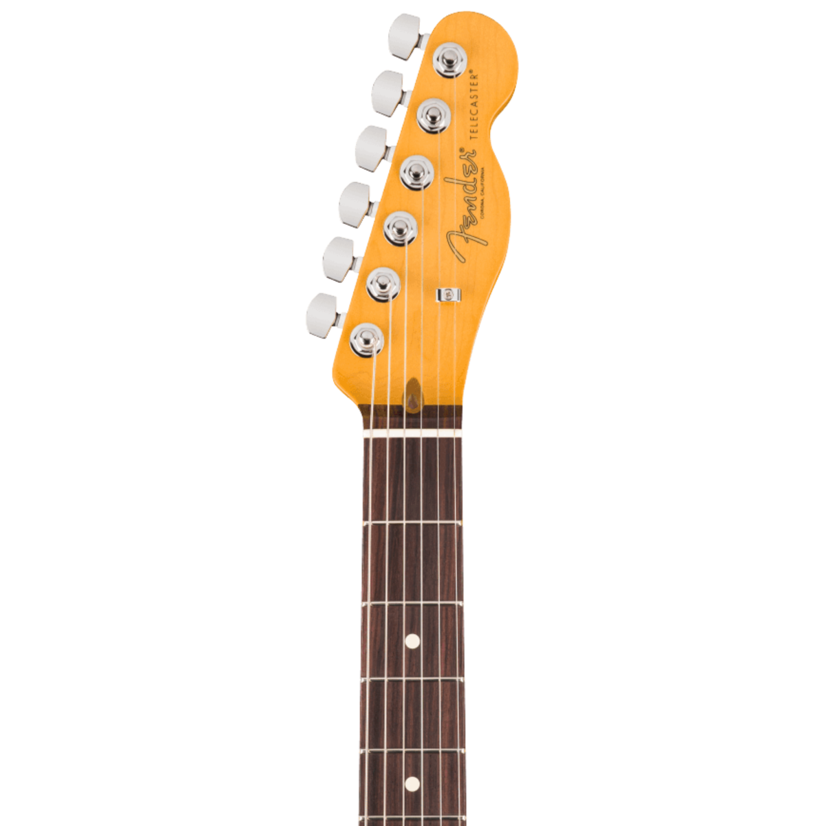 Fender American Pro Hot Shot Telecaster electric guitar with rosewood fingerboard in Oxblood finish, showing the body and pickups.