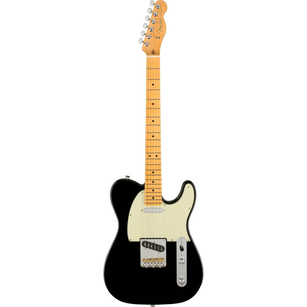 Fender American Professional II Telecaster Electric Guitar w Maple Fretboard - Black