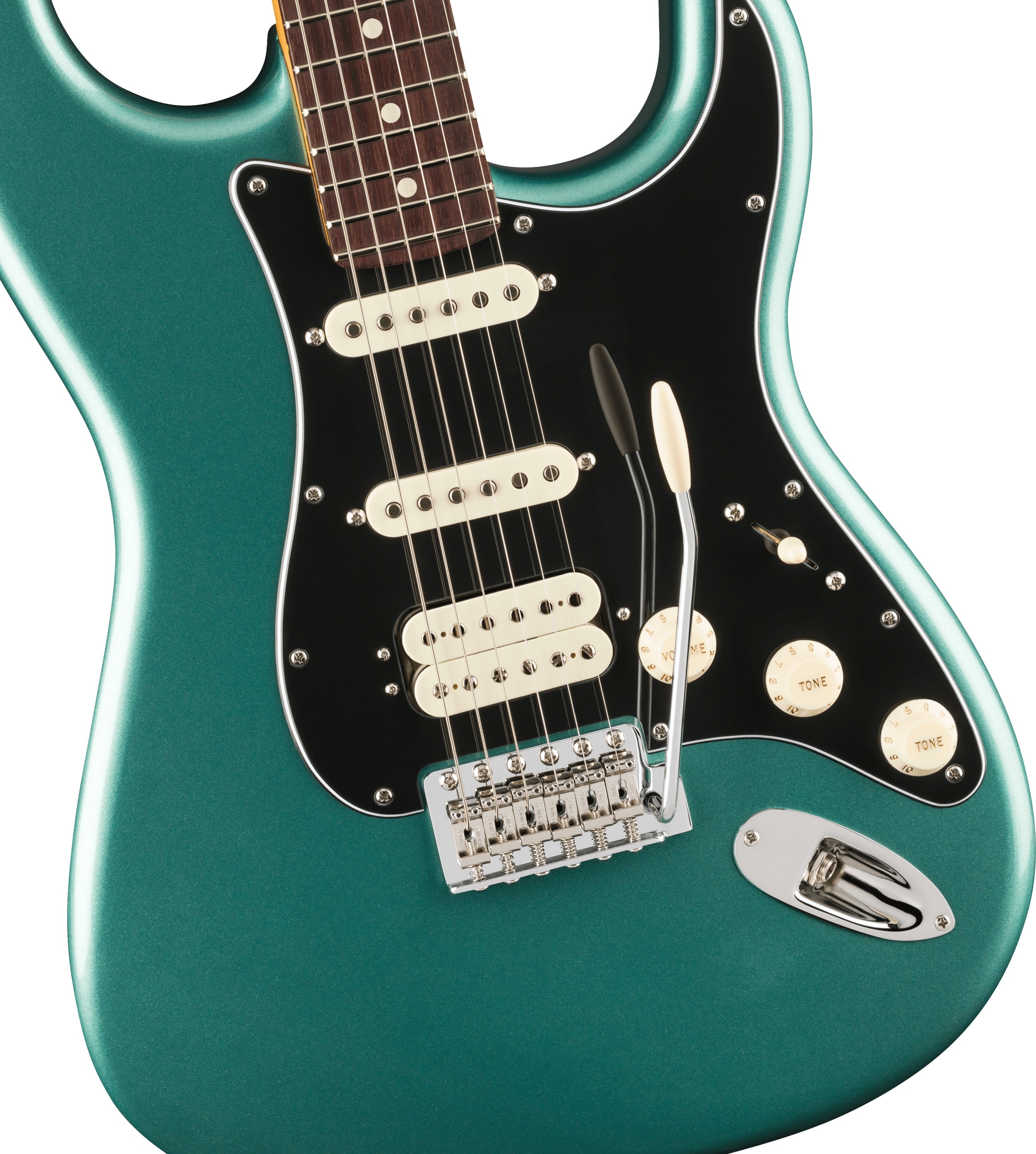 Fender American Pro Classic Strat HSS RW FB - Faded Sherwood Green Met