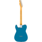Fender American Professional Classic Telecaster electric guitar with maple fingerboard in faded Lake Placid Blue color.