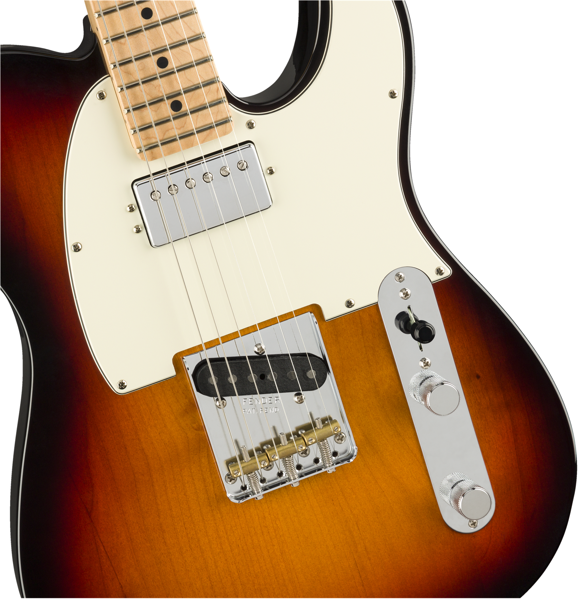 Fender American Performer Telecaster Humbucking w Maple Fretboard - 3 Colour Burst