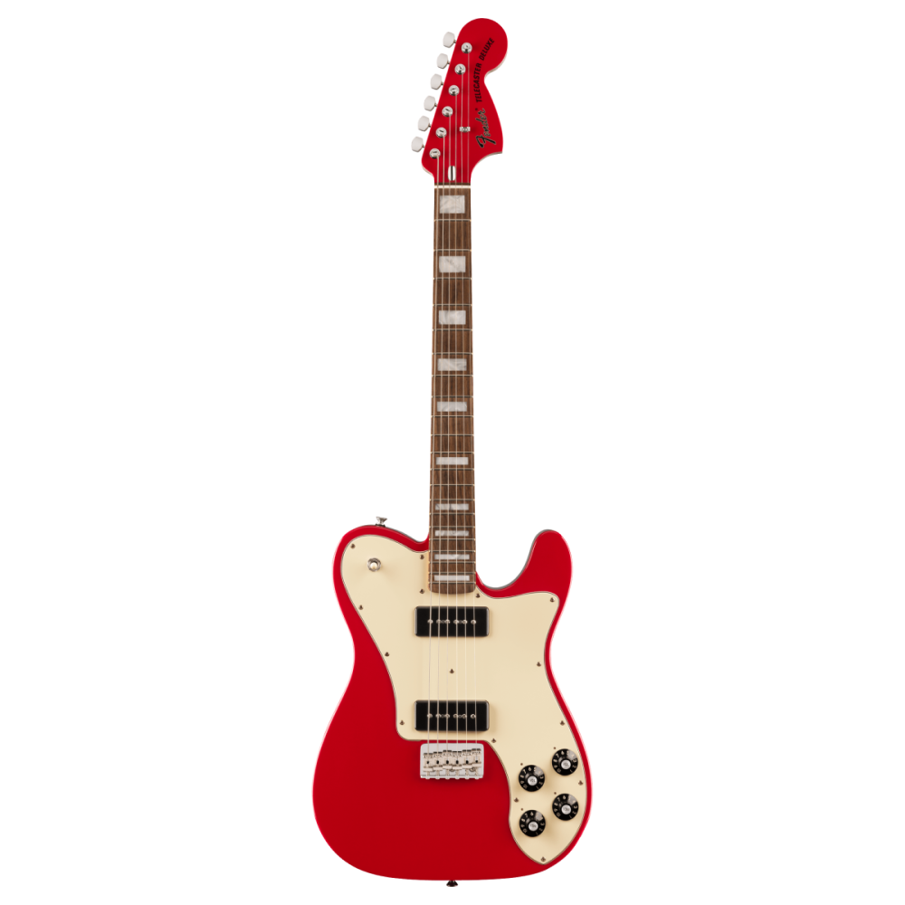 Fender Chris Shiflett Signature Cleaver Telecaster Electric Guitar in Dakota Red