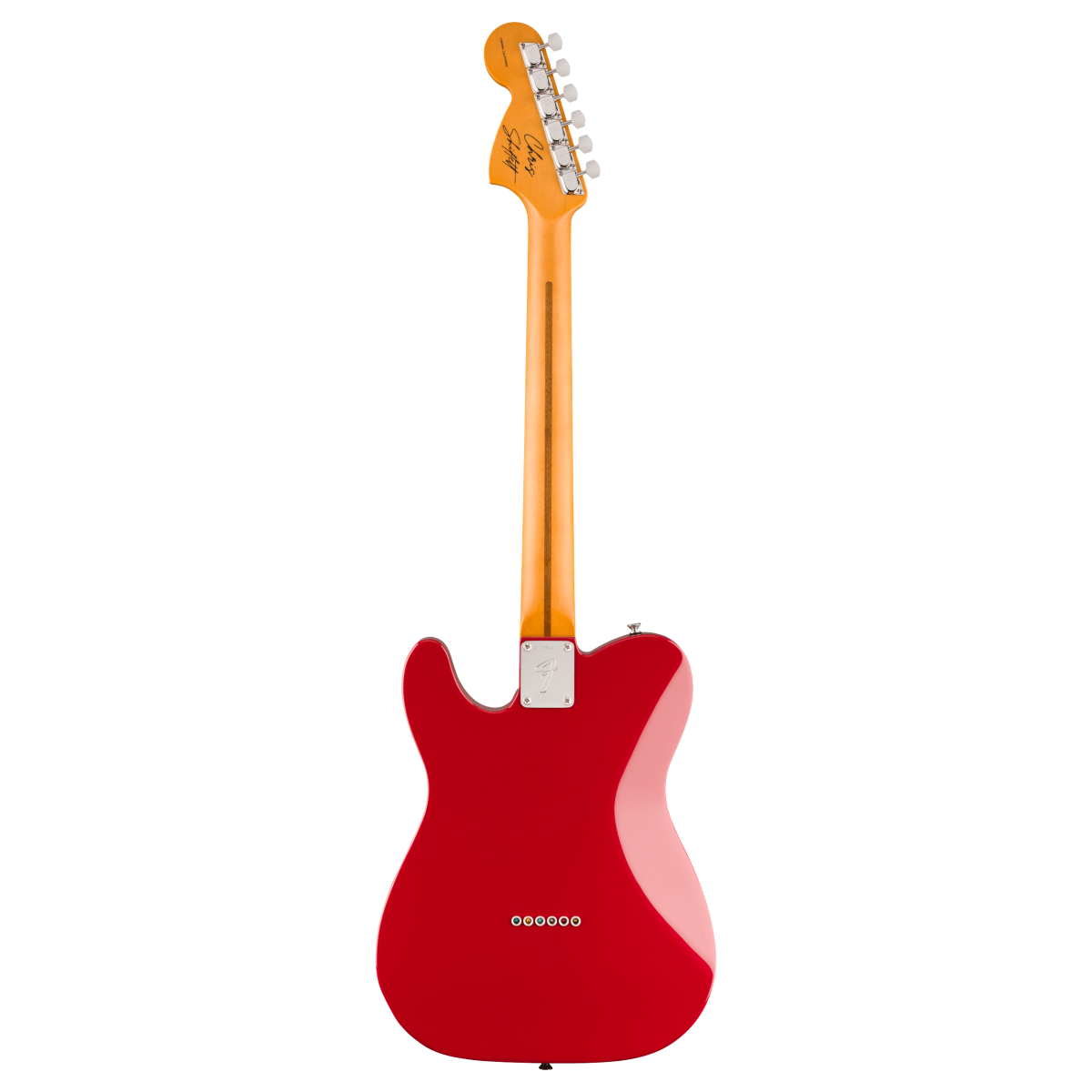 Fender Chris Shiflett Signature Cleaver Telecaster Electric Guitar in Dakota Red