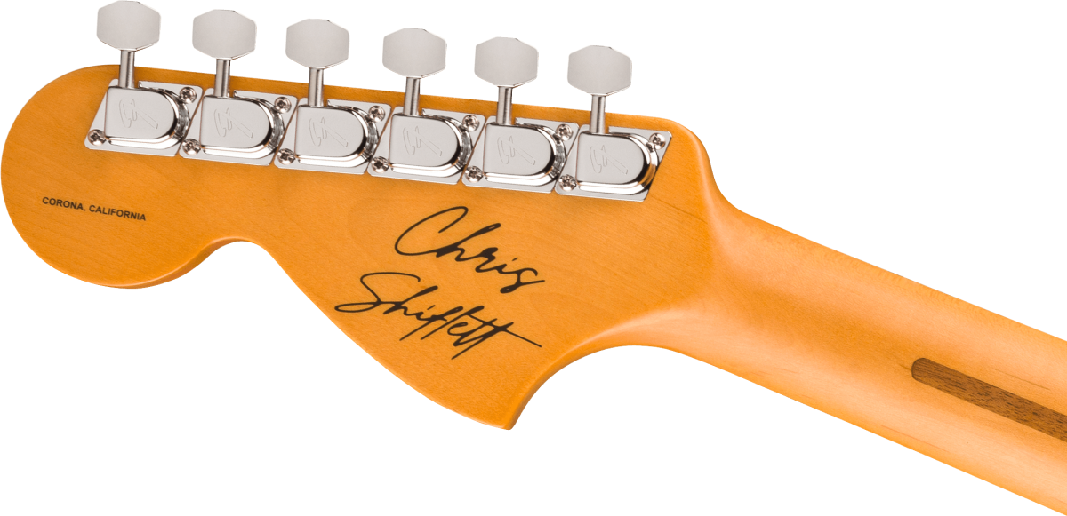Fender Chris Shiflett Signature Cleaver Telecaster Electric Guitar in Dakota Red