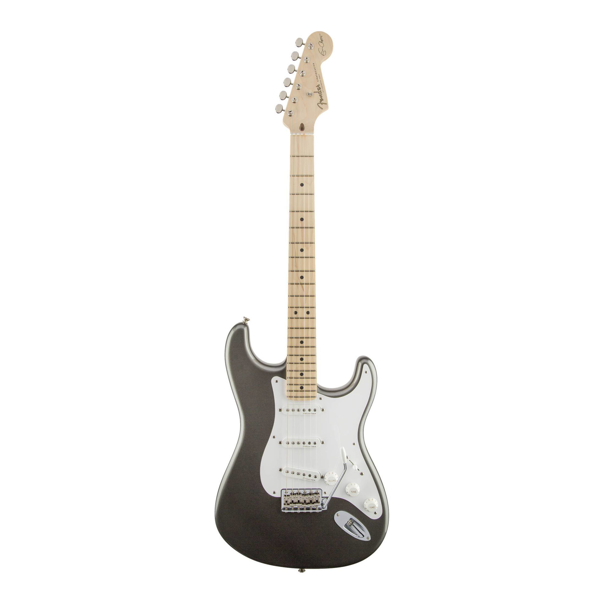 Fender Eric Clapton Stratocaster Electric Guitar w Maple Fretboard - Pewter
