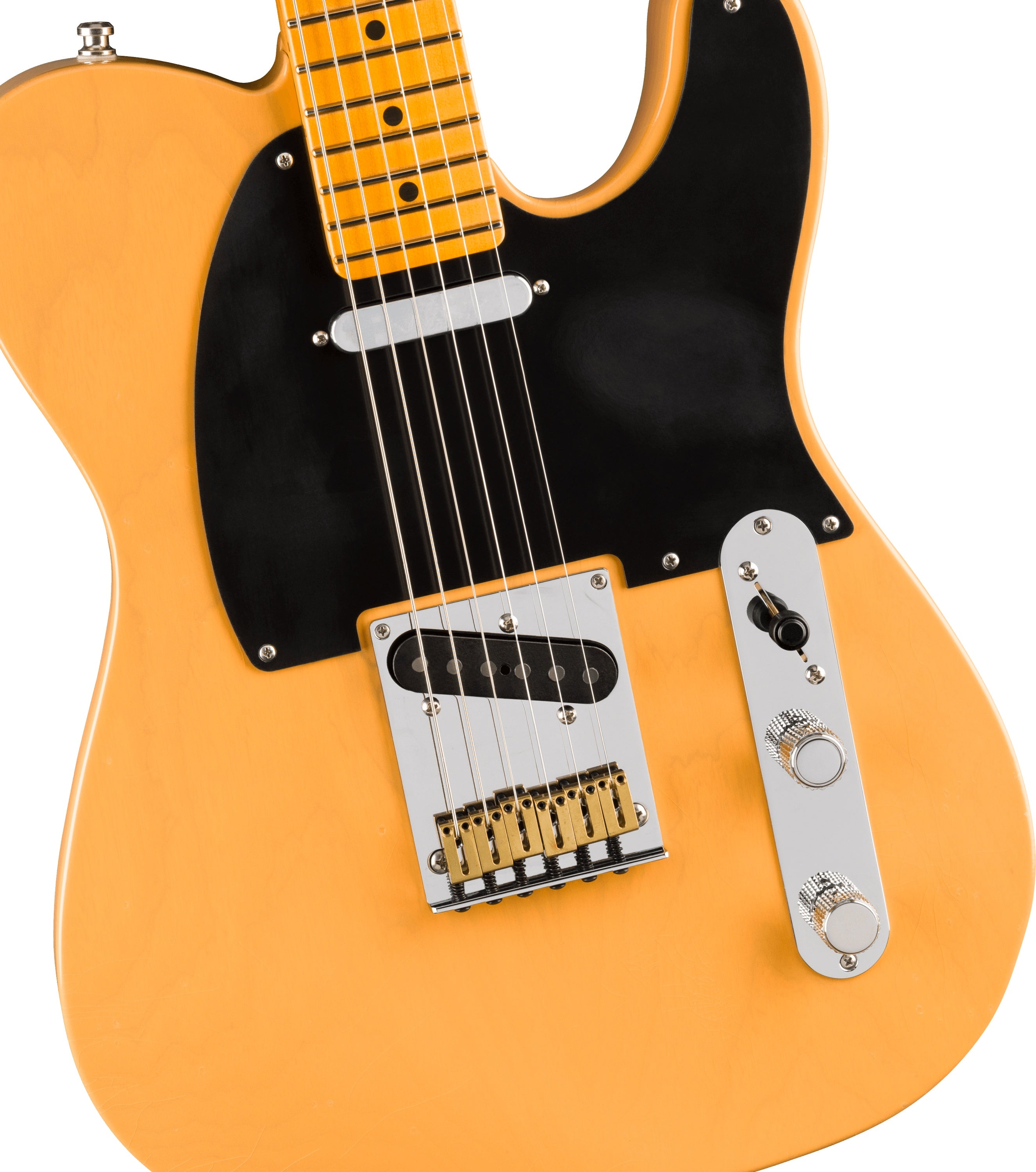 Fender Ultra Luxe Vintage 50's Telecaster Electric Guitar Maple Neck - Butterscotch Blonde
