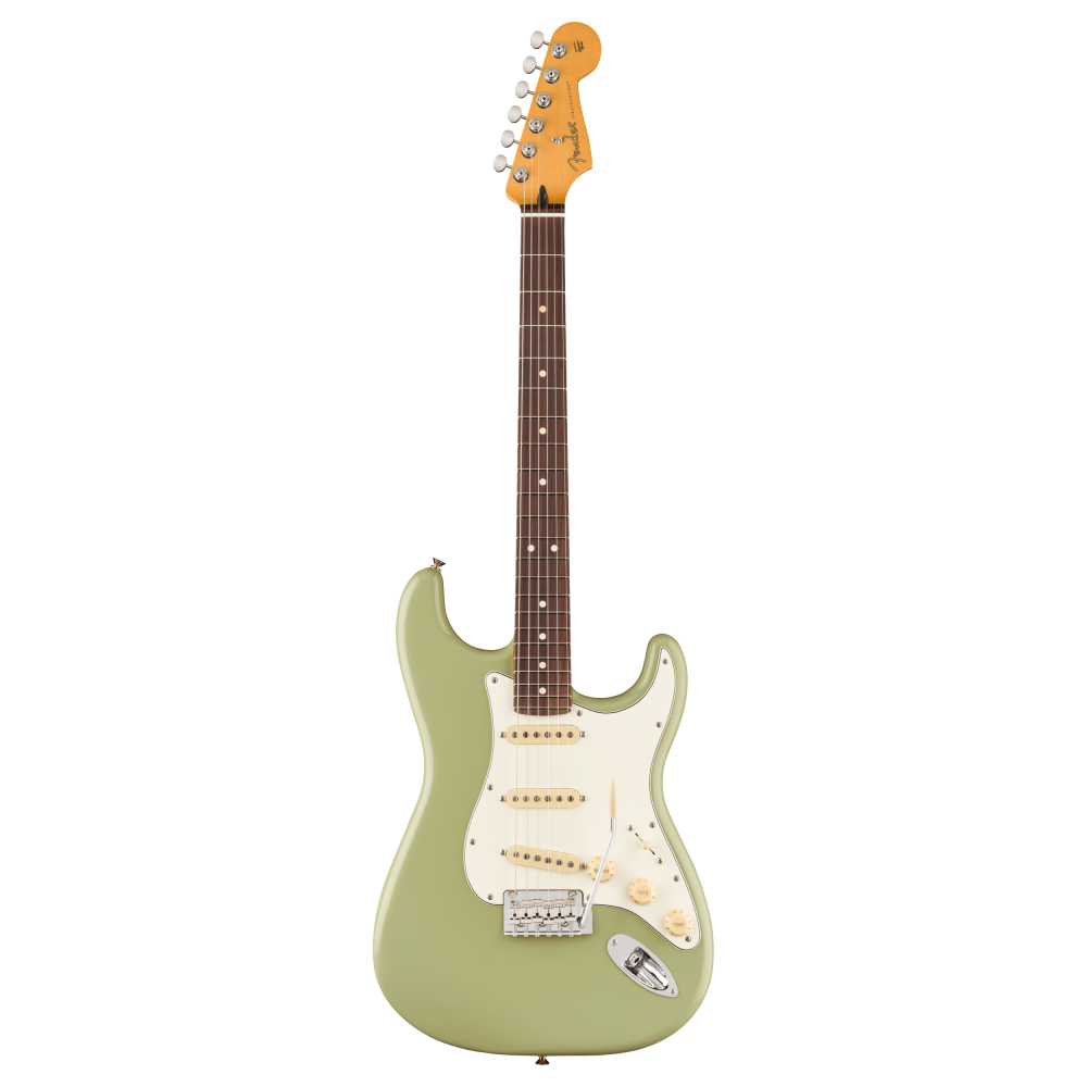 Fender Player II Stratocaster Electric Guitar with Rosewood Fretboard in Birch Green