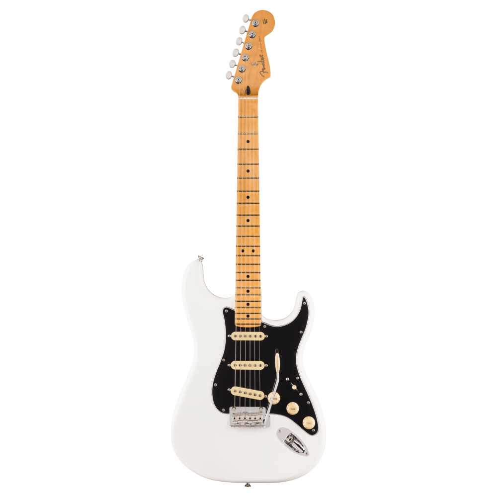Fender Player II Stratocaster Electric Guitar with Maple Fretboard in Polar White