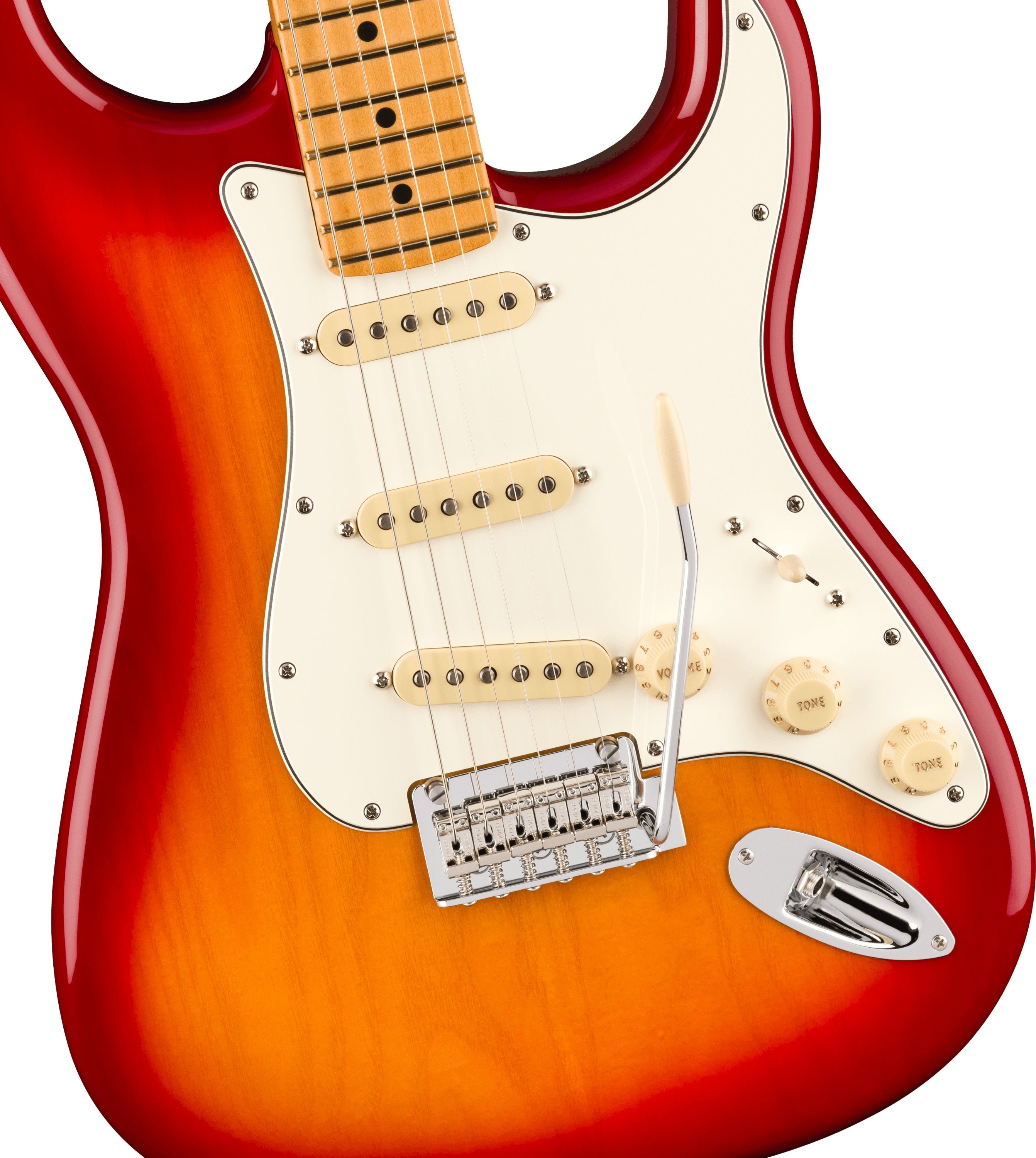 Fender Player II Stratocaster Electric Guitar Maple Fingerboard - Aged Cherry Burst