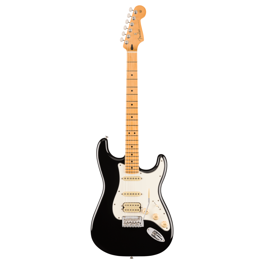 Fender Player II Stratocaster HSS Electric Guitar with Maple Fretboard in Black