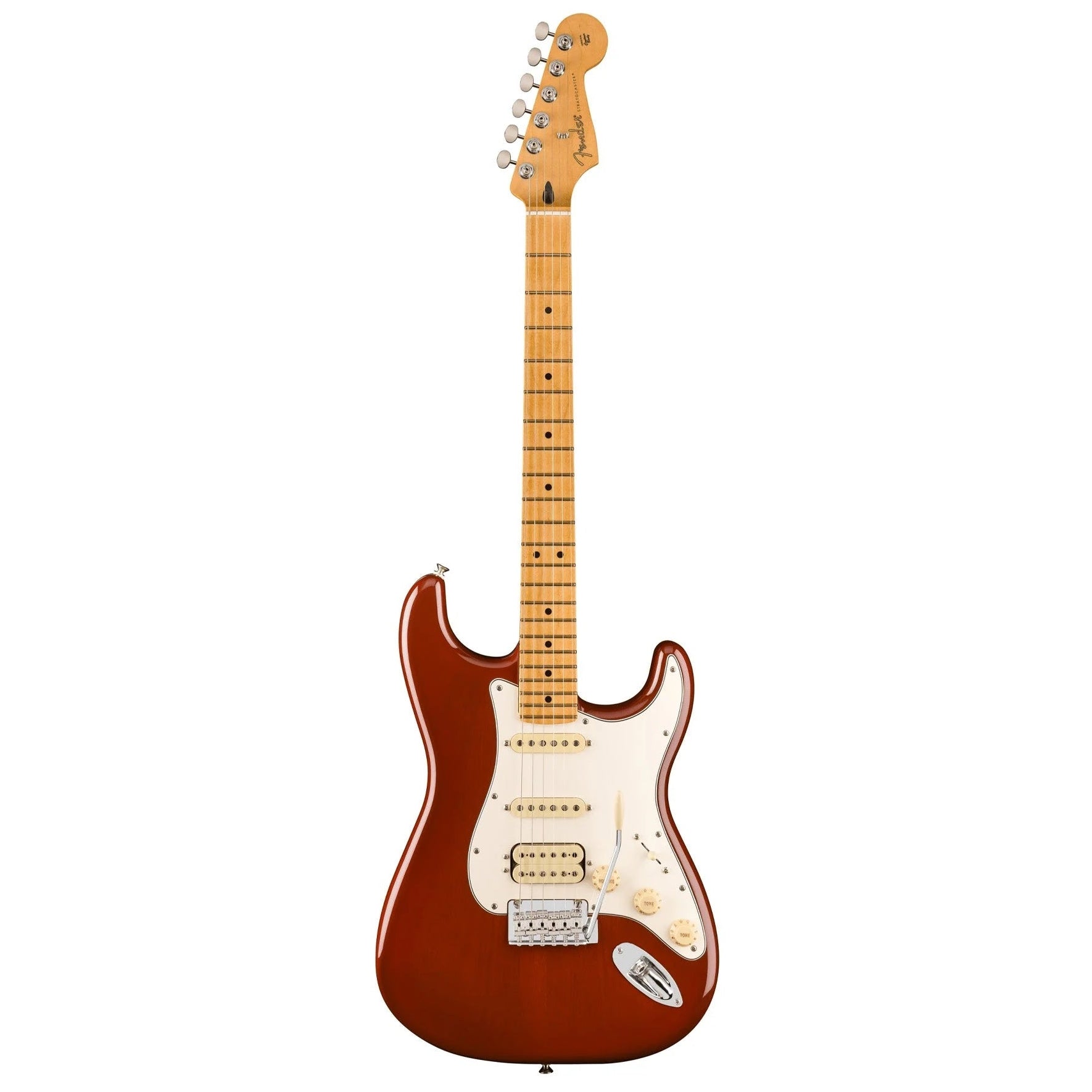 Fender Player II Stratocaster HSS Electric Guitar with Maple Fretboard - Transparent Mocha Burst