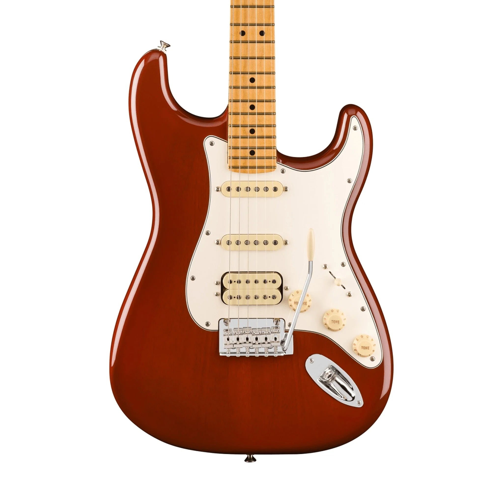 Fender Player II Stratocaster HSS Electric Guitar with Maple Fretboard - Transparent Mocha Burst
