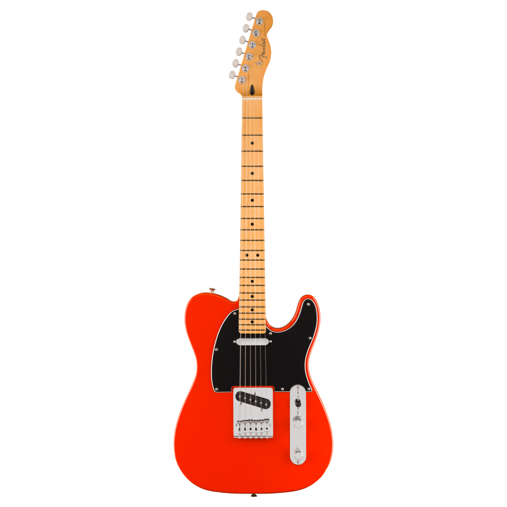 Fender Player II Telecaster Electric Guitar with Maple Fretboard - Coral Red