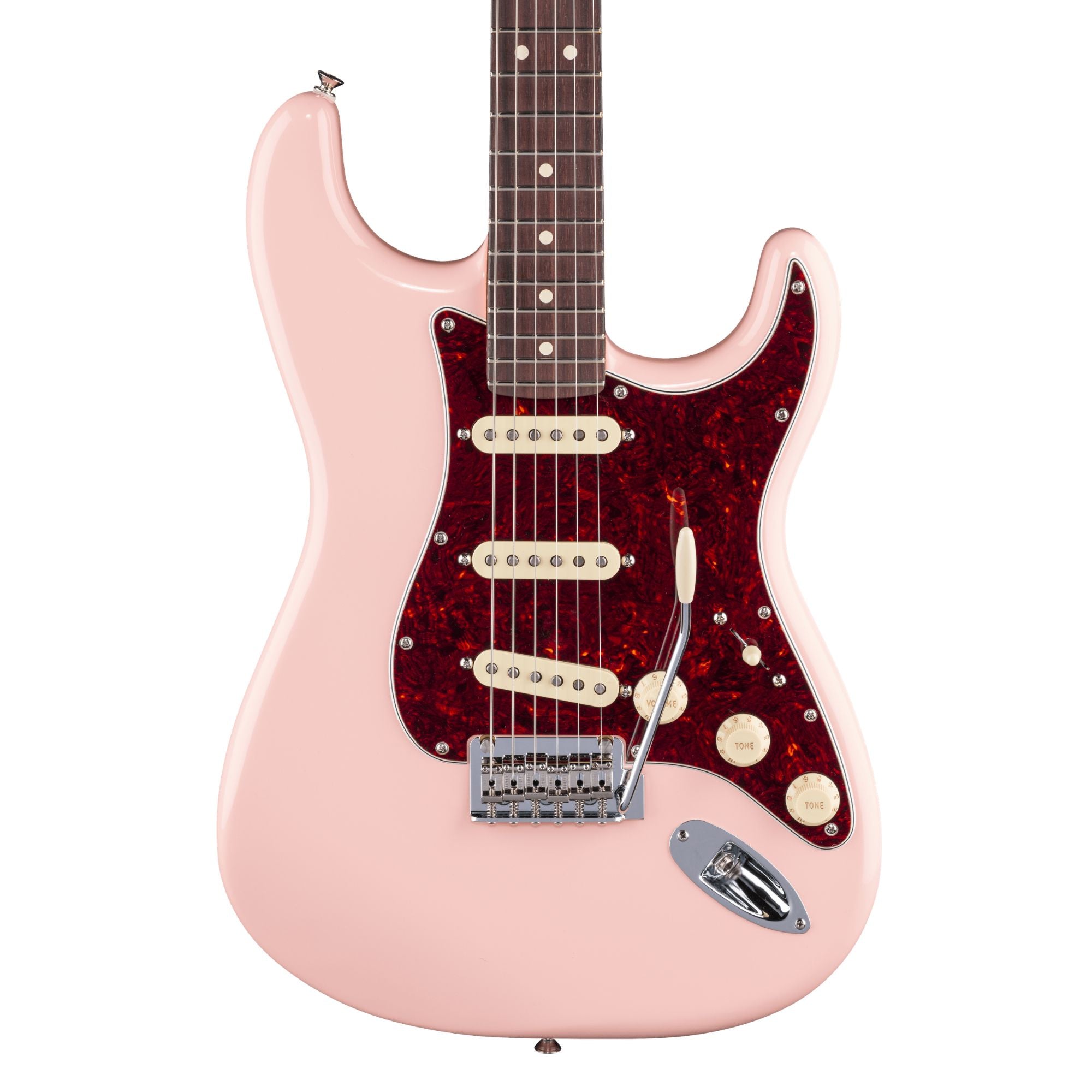 Fender Limited Edition Player II Stratocaster Electric Guitar with Rosewood Fingerboard in Shell Pink