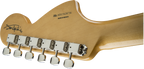 Fender Jimi Hendrix Stratocaster electric guitar with maple fretboard in Olympic White, featuring classic Stratocaster body and pickups.