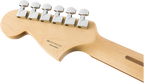 Fender Player Jag electric guitar in black with Pau Ferro fretboard, classic offset body and dual pickups, showing the front view.