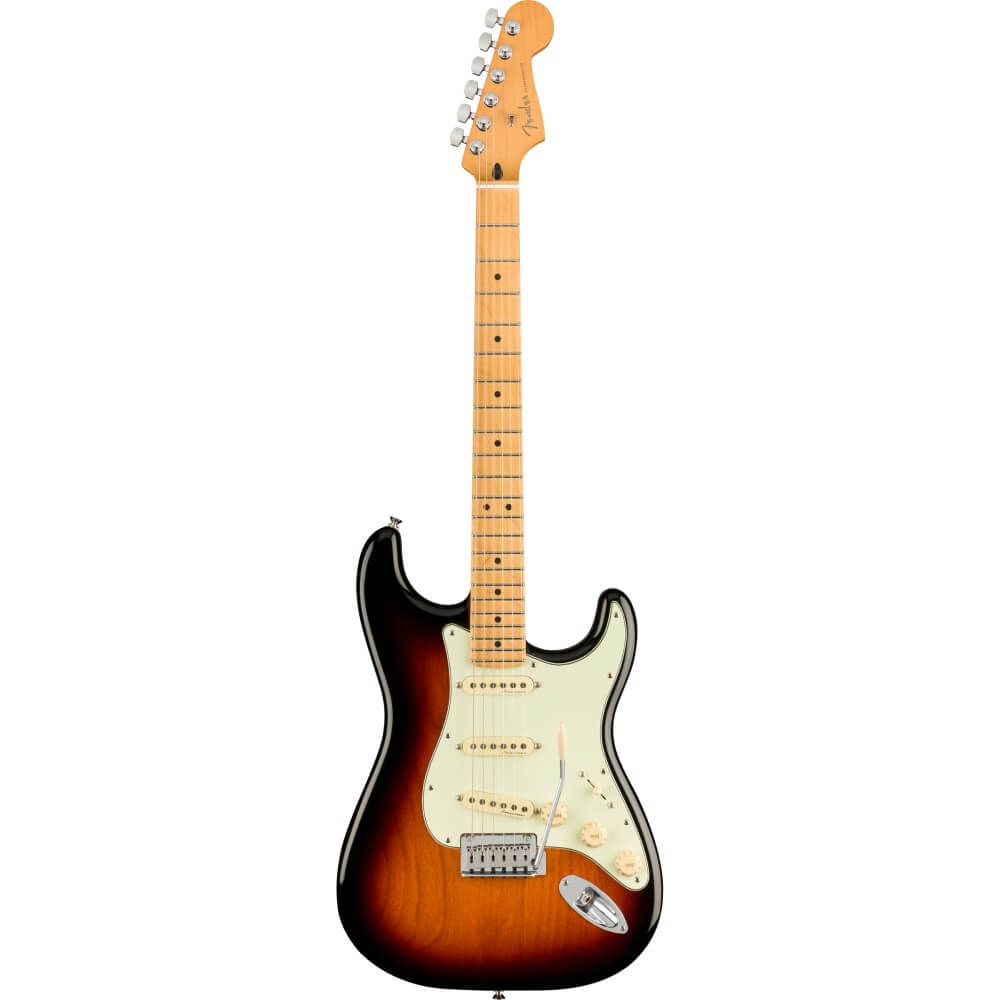 Fender Player Plus Stratocaster Electric Guitar w/Maple Fretboard - 3-Colour Sunburst