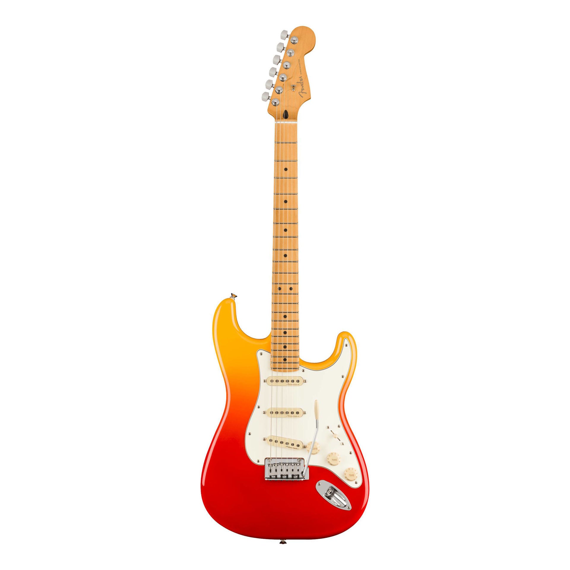 Fender Player Plus Stratocaster Electric Guitar w/Maple Fretboard - Tequila Sunrise