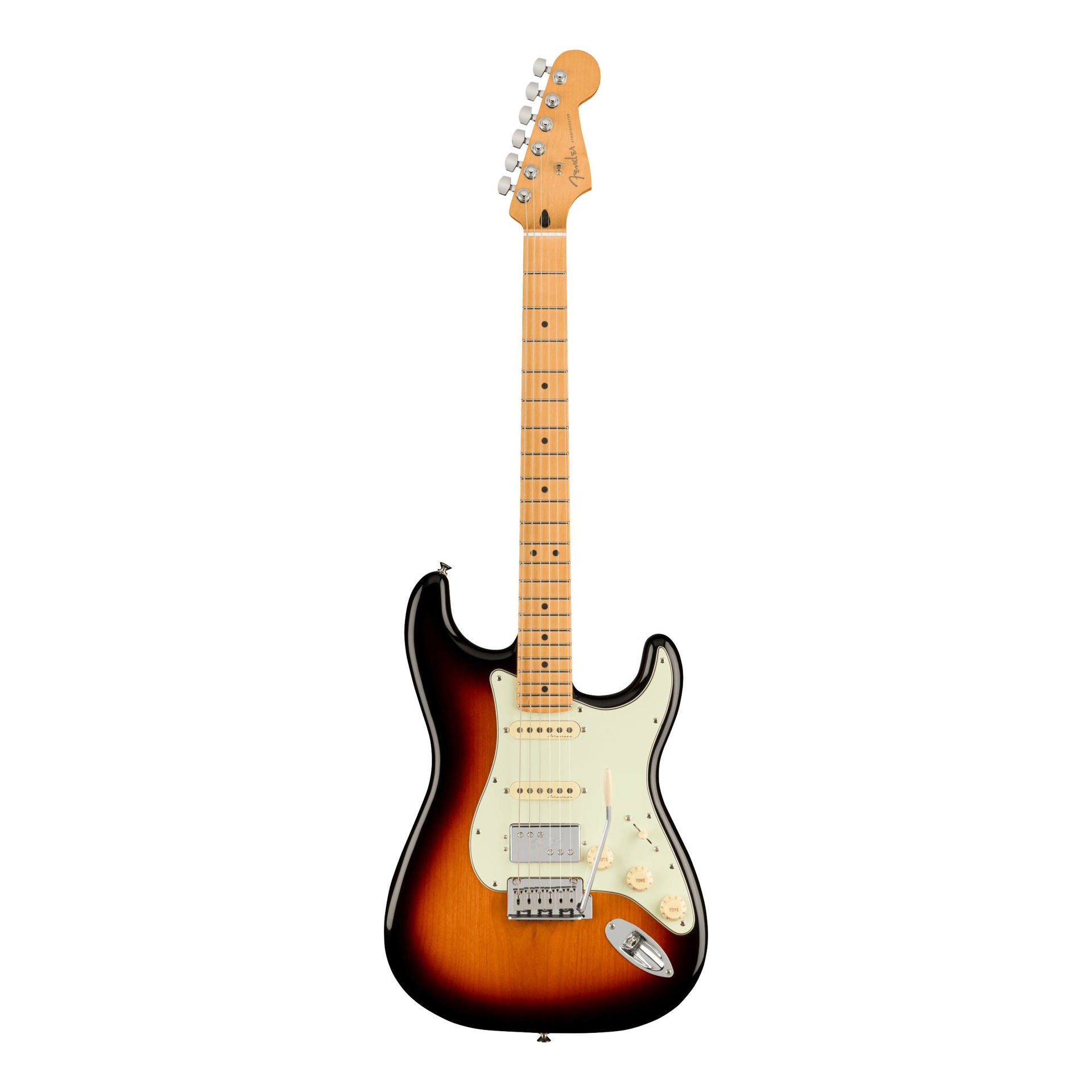 Fender Player Plus Stratocaster HSS Electric Guitar w/Maple Fretboard - 3 Colour Burst