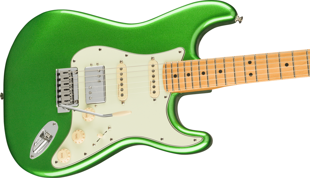 Fender Player Plus Stratocaster HSS Electric Guitar w/Maple Fretboard - Cosmic Jade