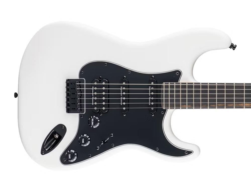Fender Limited Edition Player II Advanced Stratocaster HSS HT Electric Guitar with Ebony Fingerboard in Satin Arctic White