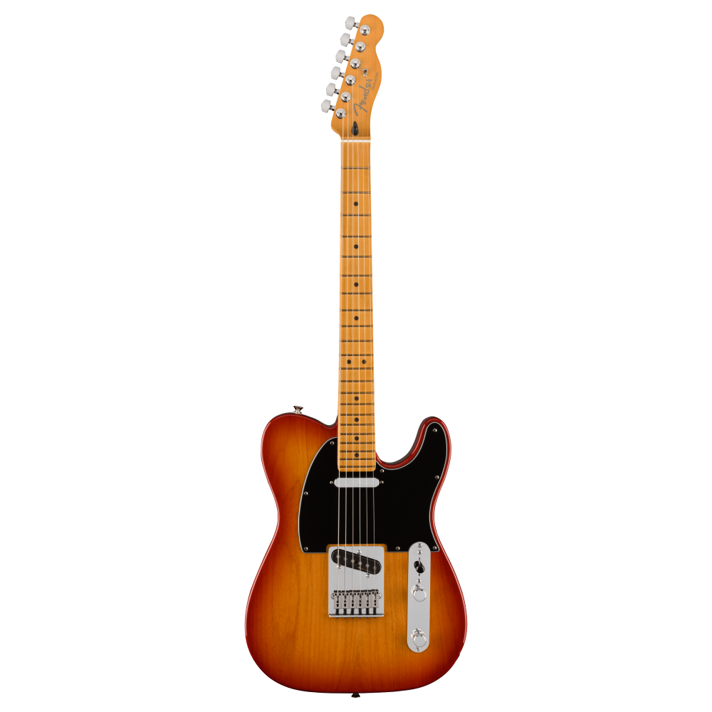 Fender Player Plus Telecaster Electric Guitar with Maple Fretboard in Sienna Burst