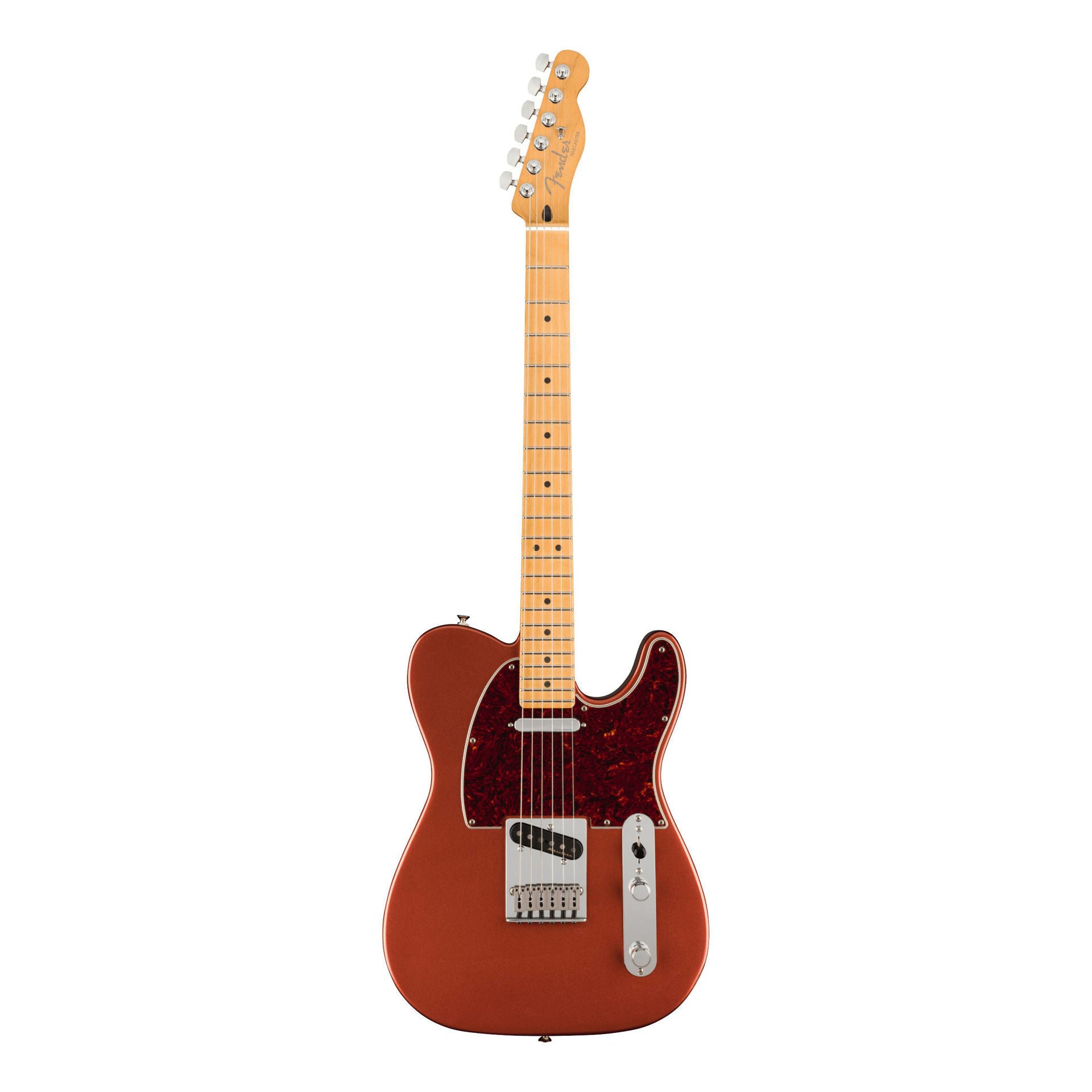 Fender Player Plus Telecaster Electric Guitar w/Maple Fretboard - Aged Candy Apple Red