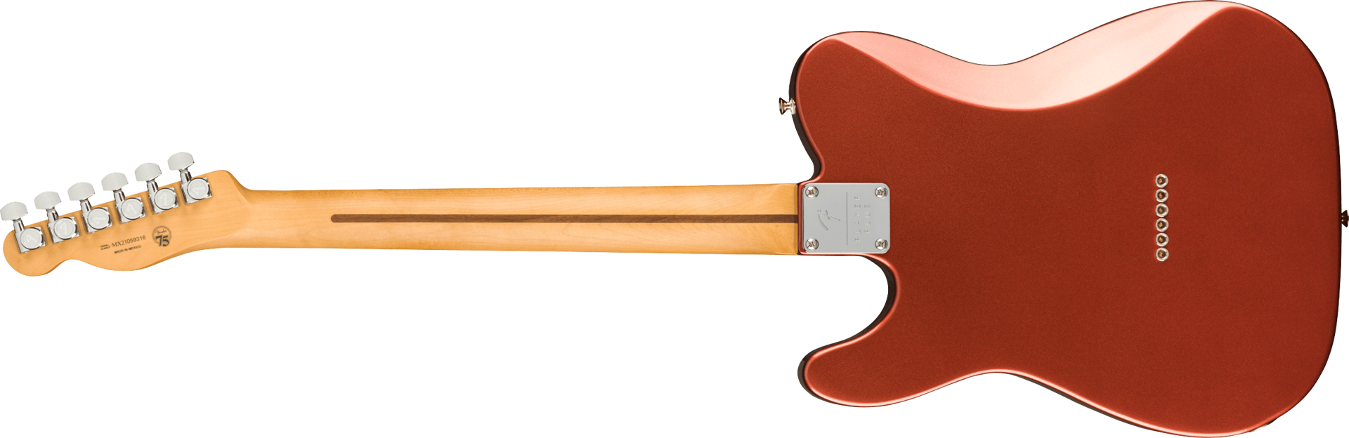 Fender Player Plus Telecaster Electric Guitar w/Maple Fretboard - Aged Candy Apple Red