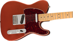 Fender Player Plus Telecaster Electric Guitar w/Maple Fretboard - Aged Candy Apple Red