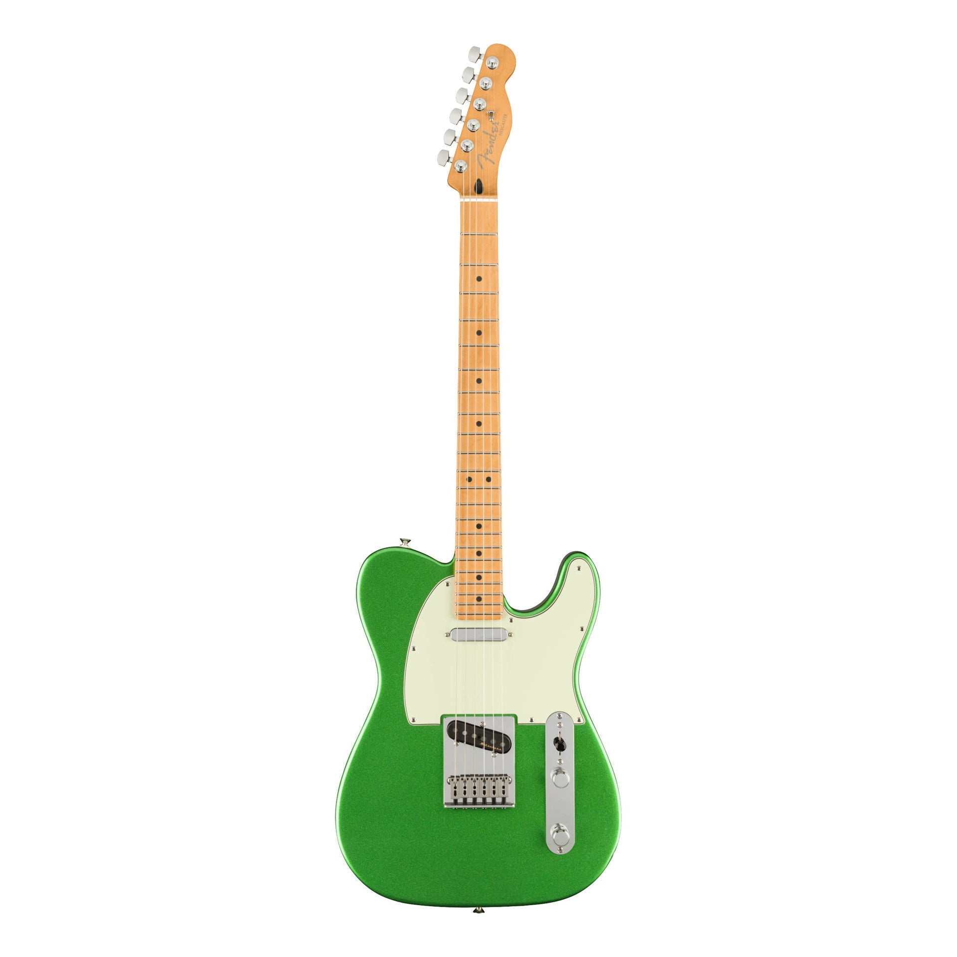 Fender Player Plus Telecaster Electric Guitar w/Maple Fretboard - Cosmic Jade