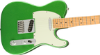 Fender Player Plus Telecaster Electric Guitar w/Maple Fretboard - Cosmic Jade