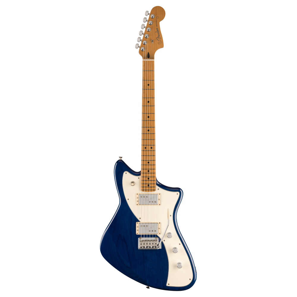 Fender LTD Player Plus Meteora w/Roasted Maple Neck in Sapphire Blue Trans
