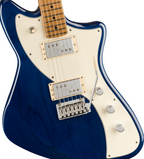 Fender LTD Player Plus Meteora w/Roasted Maple Neck in Sapphire Blue Trans