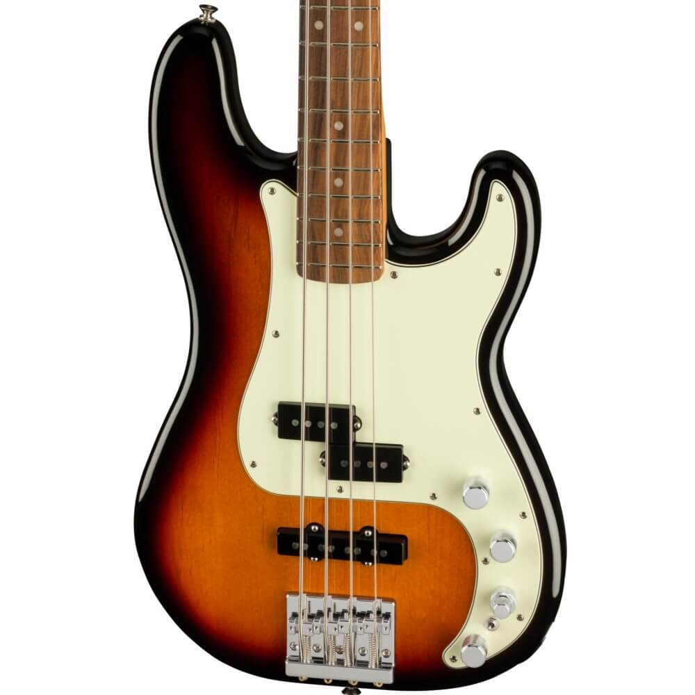Fender Player Plus Precision Bass Guitar w/Pau Ferro Fretboard - 3-Colour Sunburst