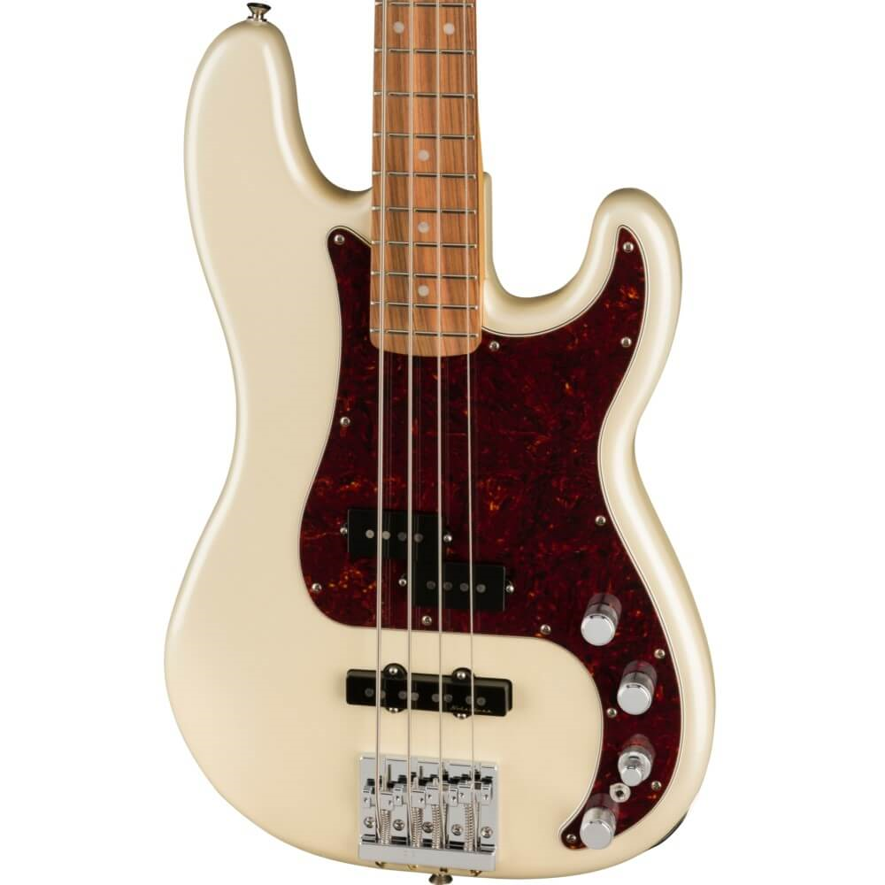Fender Player Plus Precision Bass Guitar w/Pau Ferro Fretboard - Olympic Pearl
