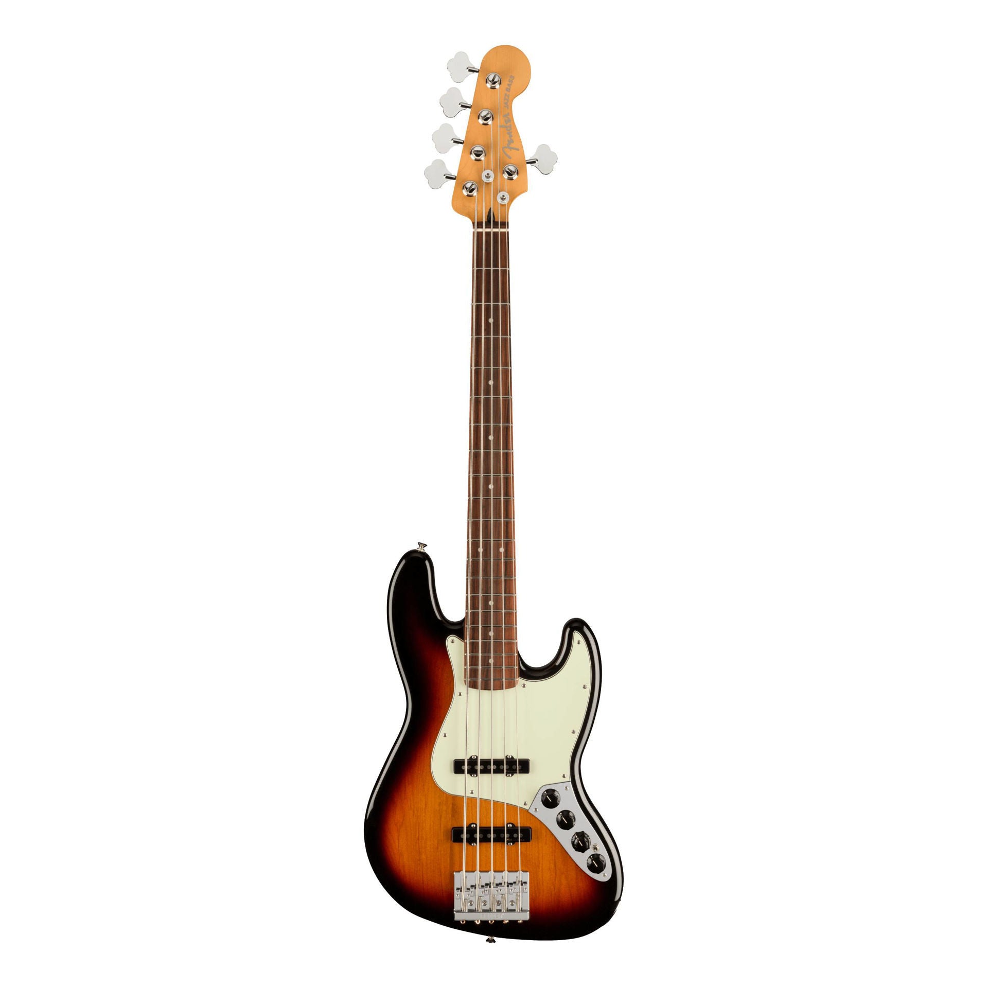 Fender Player Plus Jazz Bass Guitar V w/Pau Ferro Fretboard - 3 Tone Burst