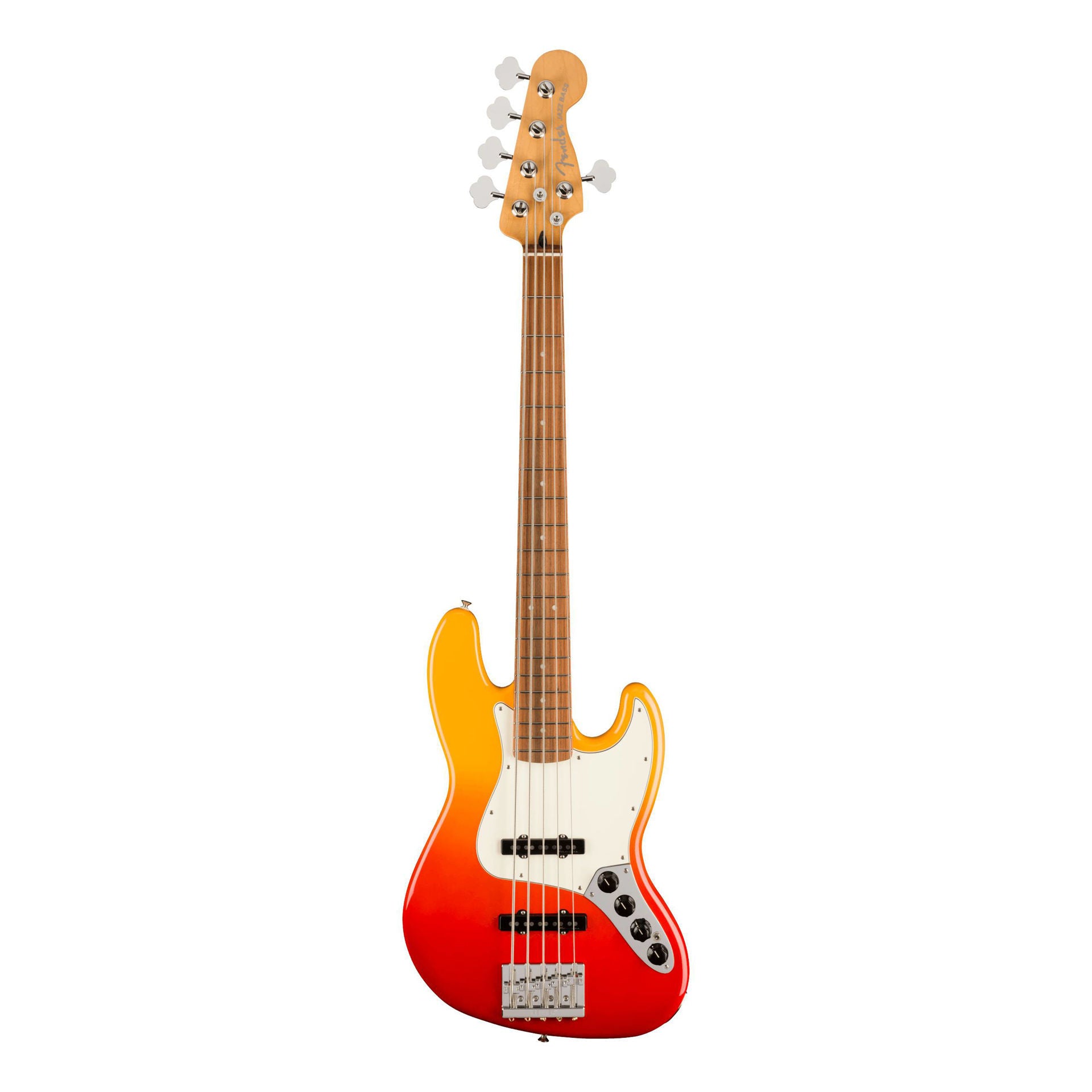 Fender Player Plus Jazz Bass Guitar V w/Pau Ferro Fretboard - Tequila Sunrise