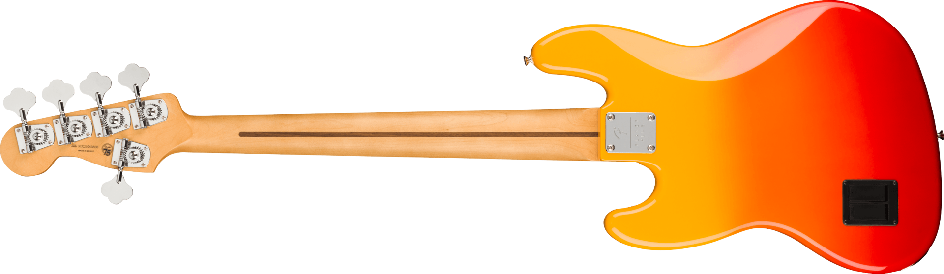 Fender Player Plus Jazz Bass Guitar V w/Pau Ferro Fretboard - Tequila Sunrise